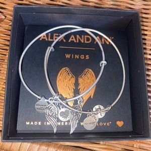 Alex and ani wings matching bracelets